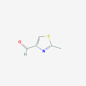molecular formula C5H5NOS B112269 4-Formyl-2-methylthiazole CAS No. 20949-84-2