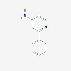 molecular formula C11H10N2 B112276 2-Phenylpyridin-4-amine CAS No. 21203-86-1
