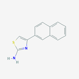 molecular formula C13H10N2S B112280 4-(2-Naphthyl)-1,3-thiazol-2-amine CAS No. 21331-43-1