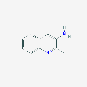 molecular formula C10H10N2 B112282 2-Methylquinolin-3-amine CAS No. 21352-22-7