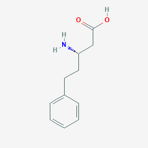 B112299 (s)-3-Amino-5-phenylpentanoic acid CAS No. 218278-62-7