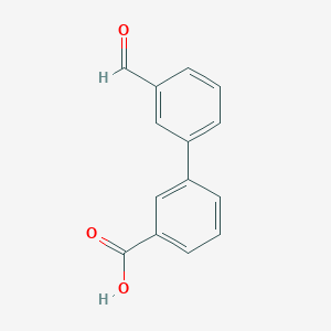 3'-Formyl-[1,1'-biphenyl]-3-carboxylic acid