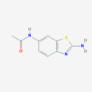 molecular formula C9H9N3OS B112323 N-(2-Amino-benzothiazol-6-yl)-acetamide CAS No. 22307-44-4