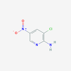 molecular formula C5H4ClN3O2 B112324 2-氨基-3-氯-5-硝基吡啶 CAS No. 22353-35-1