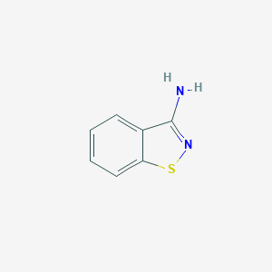 molecular formula C7H6N2S B112332 1,2-Benzisothiazol-3-amine CAS No. 23031-78-9