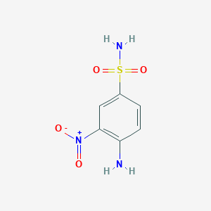 molecular formula C6H7N3O4S B112339 4-氨基-3-硝基苯磺酰胺 CAS No. 2360-19-2
