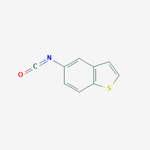 molecular formula C9H5NOS B112344 1-苯并噻吩-5-基异氰酸酯 CAS No. 239097-78-0