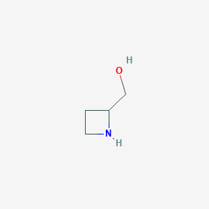 molecular formula C4H9NO B112356 Azetidin-2-ylmethanol CAS No. 250274-91-0