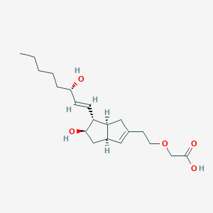 molecular formula C20H32O5 B011236 3-Oxaisocarbacyclin CAS No. 106402-09-9