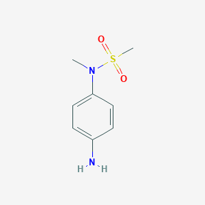 molecular formula C8H12N2O2S B112360 N-(4-Aminophenyl)-N-methylmethanesulfonamide CAS No. 251552-20-2