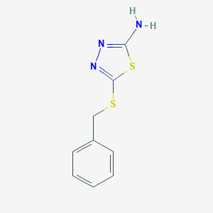 2-Benzylthio-5-amino-1,3,4-thiadiazole