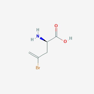 molecular formula C5H8BrNO2 B112379 (R)-2-Amino-4-bromopent-4-enoic acid CAS No. 264903-49-3