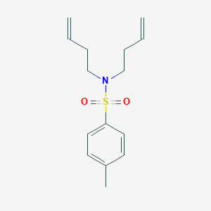 molecular formula C15H21NO2S B011239 N,N-DI(But-3-enyl)-4-methylbenzenesulfonamide CAS No. 104144-06-1