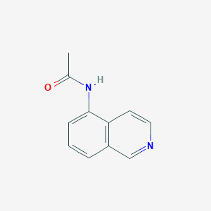 molecular formula C11H10N2O B112401 5-乙酰氨基异喹啉 CAS No. 27461-33-2