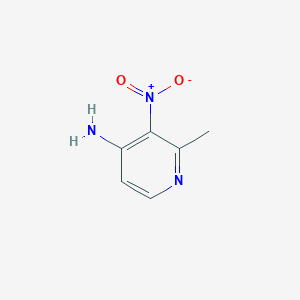 B112403 4-Amino-2-methyl-3-nitropyridine CAS No. 27582-14-5
