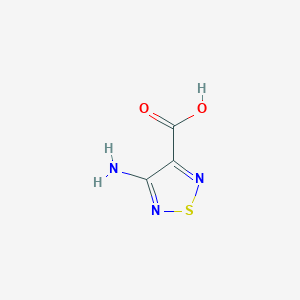 4-Amino-1,2,5-thiadiazole-3-carboxylic acid