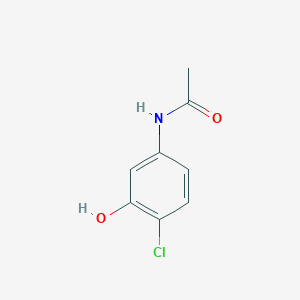 molecular formula C8H8ClNO2 B112418 N-(4-氯-3-羟基苯基)乙酰胺 CAS No. 28443-52-9