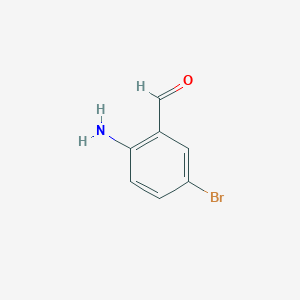 molecular formula C7H6BrNO B112427 2-Amino-5-bromobenzaldehyde CAS No. 29124-57-0