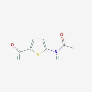 molecular formula C7H7NO2S B112448 N-(5-Formyl-2-thienyl)acetamide CAS No. 31167-35-8