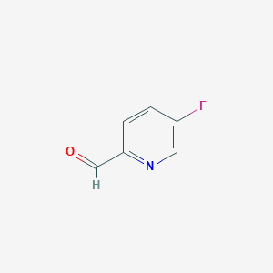 molecular formula C6H4FNO B112449 5-Fluoro-2-formylpyridine CAS No. 31181-88-1