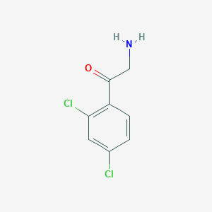 molecular formula C8H7Cl2NO B112451 2-氨基-2',4'-二氯苯乙酮 CAS No. 313553-17-2