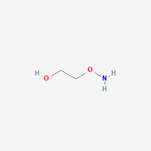 molecular formula C2H7NO2 B112469 2-(Aminooxy)ethanol CAS No. 3279-95-6