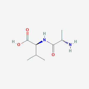 molecular formula C8H16N2O3 B112474 l-Alanyl-l-valine CAS No. 3303-45-5