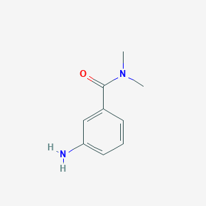molecular formula C9H12N2O B112486 3-氨基-N,N-二甲基苯甲酰胺 CAS No. 33322-60-0