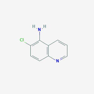 molecular formula C9H7ClN2 B112498 5-Amino-6-chloroquinoline CAS No. 341010-40-0