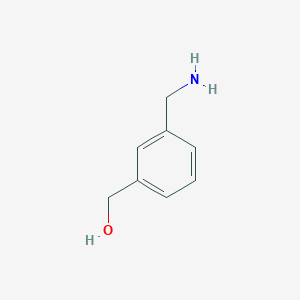 molecular formula C8H11NO B112502 (3-(Aminomethyl)phenyl)methanol CAS No. 34231-22-6