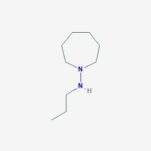 molecular formula C9H20N2 B112506 3-(氮杂环戊-1-基)丙-1-胺 CAS No. 3437-33-0