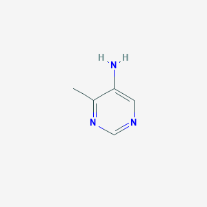 molecular formula C5H7N3 B112508 5-氨基-4-甲基嘧啶 CAS No. 3438-61-7