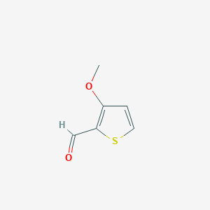 molecular formula C6H6O2S B112520 3-Methoxythiophene-2-carbaldehyde CAS No. 35134-07-7