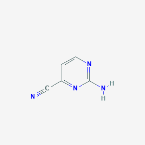 2-Aminopyrimidine-4-carbonitrile