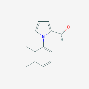 molecular formula C13H13NO B112543 1-(2,3-dimethylphenyl)-1H-pyrrole-2-carbaldehyde CAS No. 37560-46-6