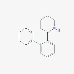 molecular formula C17H19N B112556 2-[1,1'-Biphenyl]-2-ylpiperidine CAS No. 383128-27-6