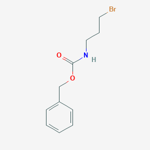 molecular formula C11H14BrNO2 B112582 苄基（3-溴丙基）氨基甲酸酯 CAS No. 39945-54-5