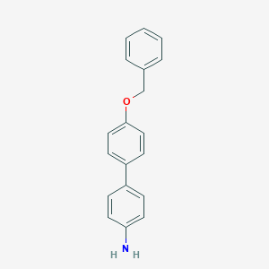 molecular formula C19H17NO B112589 4-[4-(苄氧基)苯基]苯胺 CAS No. 400748-40-5