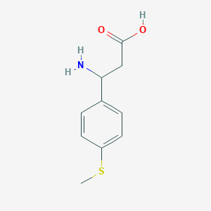 3-Amino-3-[4-(methylsulfanyl)phenyl]propanoic acid