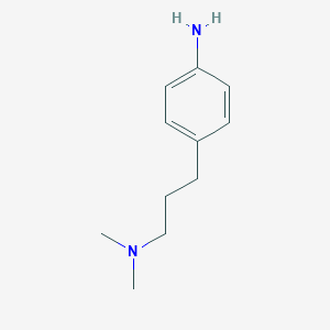 molecular formula C11H18N2 B112621 N-[3-(4-氨基苯基)丙基]-N,N-二甲胺 CAS No. 42817-60-7