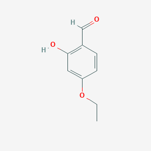 molecular formula C9H10O3 B112624 4-Ethoxy-2-hydroxybenzaldehyde CAS No. 43057-77-8