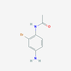 molecular formula C8H9BrN2O B112632 N-(4-氨基-2-溴苯基)乙酰胺 CAS No. 436090-22-1