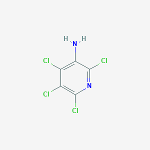 molecular formula C5H2Cl4N2 B112642 3-氨基-2,4,5,6-四氯吡啶 CAS No. 447433-84-3