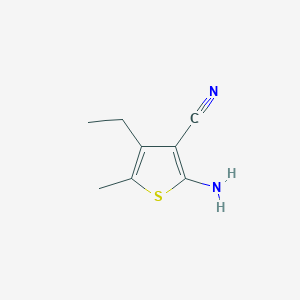 2-Amino-4-ethyl-5-methylthiophene-3-carbonitrile