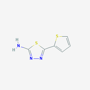 2-Amino-5-(2-thienyl)-1,3,4-thiadiazole