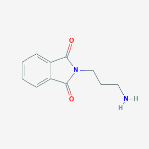 molecular formula C11H12N2O2 B112662 2-(3-Aminopropyl)isoindoline-1,3-dione CAS No. 4773-14-2