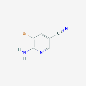molecular formula C6H4BrN3 B112663 6-Amino-5-bromonicotinonitrile CAS No. 477871-32-2