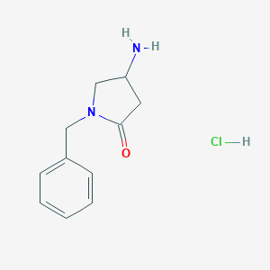 4-Amino-1-benzylpyrrolidin-2-one hydrochloride