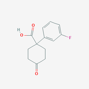 molecular formula C13H13FO3 B112681 1H-Benzotriazole-6-methanamine CAS No. 496841-88-4