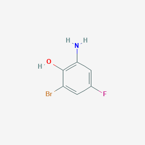2-Amino-6-bromo-4-fluorophenol